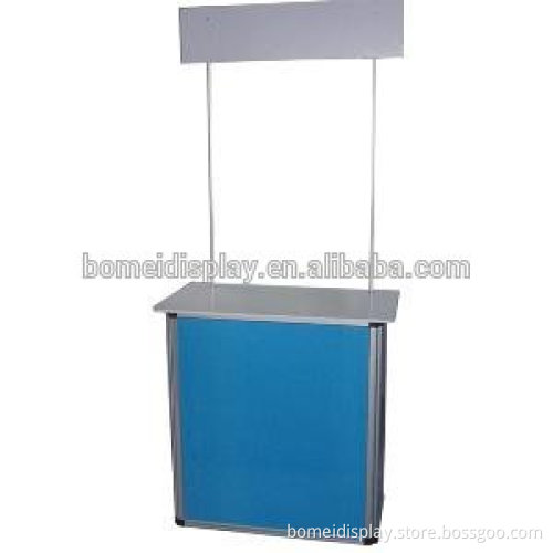 Promotor table, folding screen promotion table with cheap price